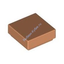 Деталь Лего Плитка 1 х 1 С Желобком Цвет Телесный