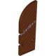 Деталь Лего Дверь 1 x 4 x 9 С Изогнутым Верхом Цвет Коричневый