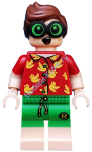 Минифигурка Лего  -   Робин на каникулах, Фильм LEGO о Бэтмене, серия 2 (только минифигурка без подставки и аксессуаров)coltlbm32
