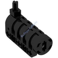 Деталь Лего Пусковая Установка Для Снарядов Цвет Черный