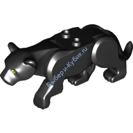 Деталь Лего Пантера Цвет Черный