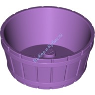 Деталь Лего Половина Бочки С Отверстием Под Ось Цвет Умеренно-Лавандовый