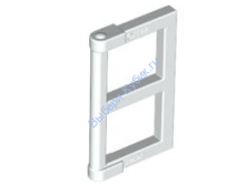 Деталь Лего Окно 1 х 2 х 3 С Толстыми Угловыми Вкладками Цвет Белый