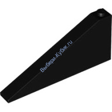 Деталь Лего Скос 25 8 х 1 Цвет Черный