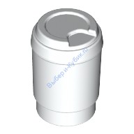 Деталь Лего Кружка На Вынос Цвет Белый