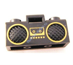 Деталь Лего Бум Бокс Цвет Черный