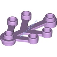 Деталь Лего Листья 4 х 3 Цвет Лавандовый