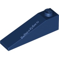 Деталь Лего Скос 4 х 1 Цвет Темно-Синий