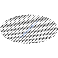 Деталь Лего Нить Сеть 10 х 10 Цвет Черный