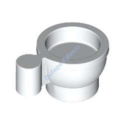 Деталь Лего Чайная Кружка Цвет Белый