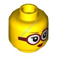 Деталь Лего Голова Минифигурки Цвет Желтый