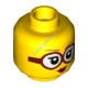Деталь Лего Голова Минифигурки Цвет Желтый