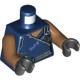 Деталь Лего Торс С Рисунком Цвет Темно-Синий