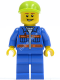 Минифигурка Лего Сити - Механик cty0295