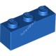Деталь Лего Кубик 1 х 3 Цвет Синий