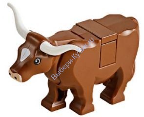 Деталь Лего Корова Цвет Коричневый