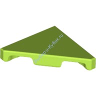 Деталь Лего Плитка Модифицированная 2 х 2 Треугольная Цвет Лайм