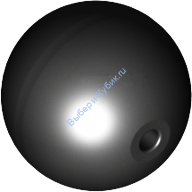 Деталь Лего Техник Бионическая Сфера Замора / Шар Цвет Черный