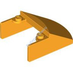 Деталь Лего Лобовое Стекло 5 х 4 х 1 1/3 Цвет Ярко-Светло-Оранжевый