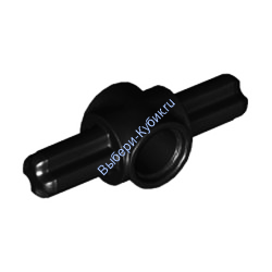 Деталь Лего Техник Коннектор С Двумя Осями Цвет Черный