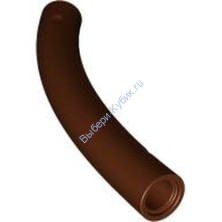 Деталь Лего Хвост / Шея Динозавра Средняя Часть С Отверстием Для Стержня Цвет Коричневый