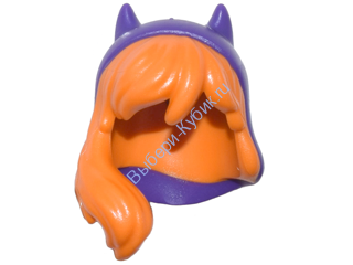 Деталь Лего Доллс Парик Фрэндс Цвет Оранжевый