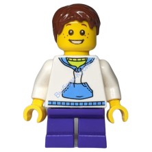 Минифигурка Лего Холидэй Ребенок - Мальчик hol035