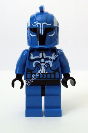 Минифигурка Лего Звёздные Войны -    Senate Commando Captain   sw0288