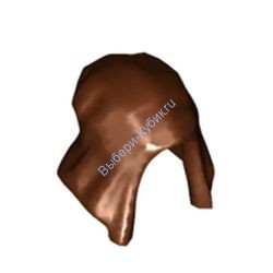 Деталь Лего Капюшон Цвет Коричневый