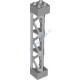 Деталь Лего Опора 2 х 2 х 10 Треугольная Ферма Вертикальная - Тип 4 - 3 Стойки 3 Секции Цвет Светло-Серый