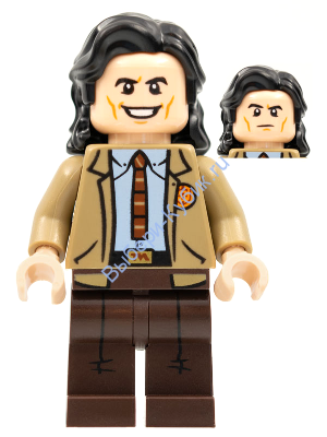 Минифигурка Лего - Loki, Marvel Studios, Series 1 colmar06