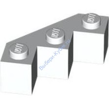 Деталь Лего Кубик Модифицированный Угловой 3 х 3 Цвет Белый