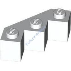 Деталь Лего Кубик Модифицированный Угловой 3 х 3 Цвет Белый