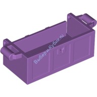 Деталь Лего Сундук С Сокровищами - Отверстия В Задней Стенке Цвет Умеренно-Лавандовый