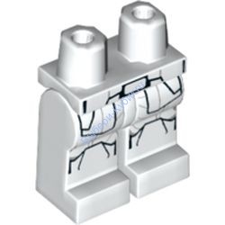 Деталь Лего Ноги С Рисунком Цвет Белый