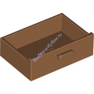 Деталь Лего Ящик Для Шкафа 2 х 3 Цвет Карамельный