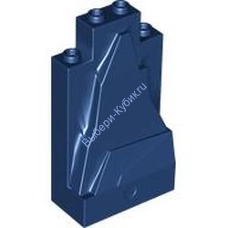 Деталь Лего Камень / Кристалл Панель 2 х 4 х 6 Цвет Темно-Синий