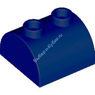 Деталь Лего Кубик Модифицированный 2 х 2 Закругленный С Двумя Штырьками Цвет Темно-Синий