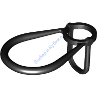 Деталь Лего Упряжь Для Лошади Фрэндс Цвет Черный