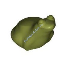 Деталь Лего Лягушка Цвет Оливковый Зеленый