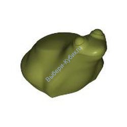 Деталь Лего Лягушка Цвет Оливковый Зеленый