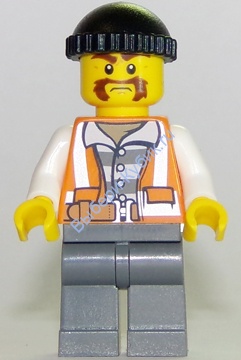 Минифигурка Лего Сити Бандит Преступник