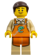 Минифигурка Лего Сити Мистер Продукт Мистер Производитель / Продьюс