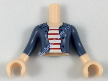 Деталь Лего Торс Мини Долл Френдс С Рисунком Цвет Светло-Телесный