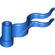 Деталь Лего Флаг 4 х 1 Волна Цвет Синий