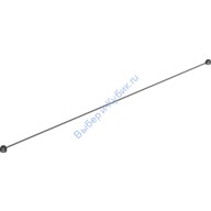 Деталь Лего Нить с Штырьками на Концах 41L (31 см) Цвет Черный