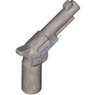 Деталь Лего Пистолет Револьвер - Маленький Ствол Цвет Перламутрово-Светло-Серый