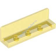 Деталь Лего Панель 1 х 4 х 1 Цвет Прозрачно-Желтый