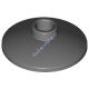 Деталь Лего Тарелка 2 х 2 Перевернутая Цвет Темно-Серый