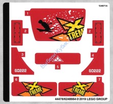 Наклейки К Набору Лего 60222 - (44478/6248664)